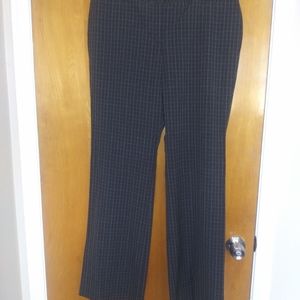 NWT Worthington Gray Pinstriped Trouser Size 12
